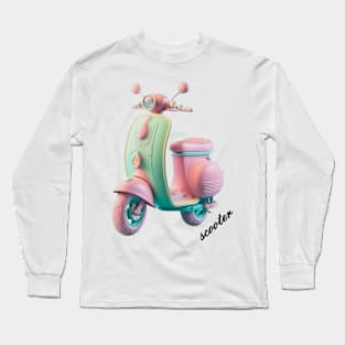 vespa scooter Long Sleeve T-Shirt